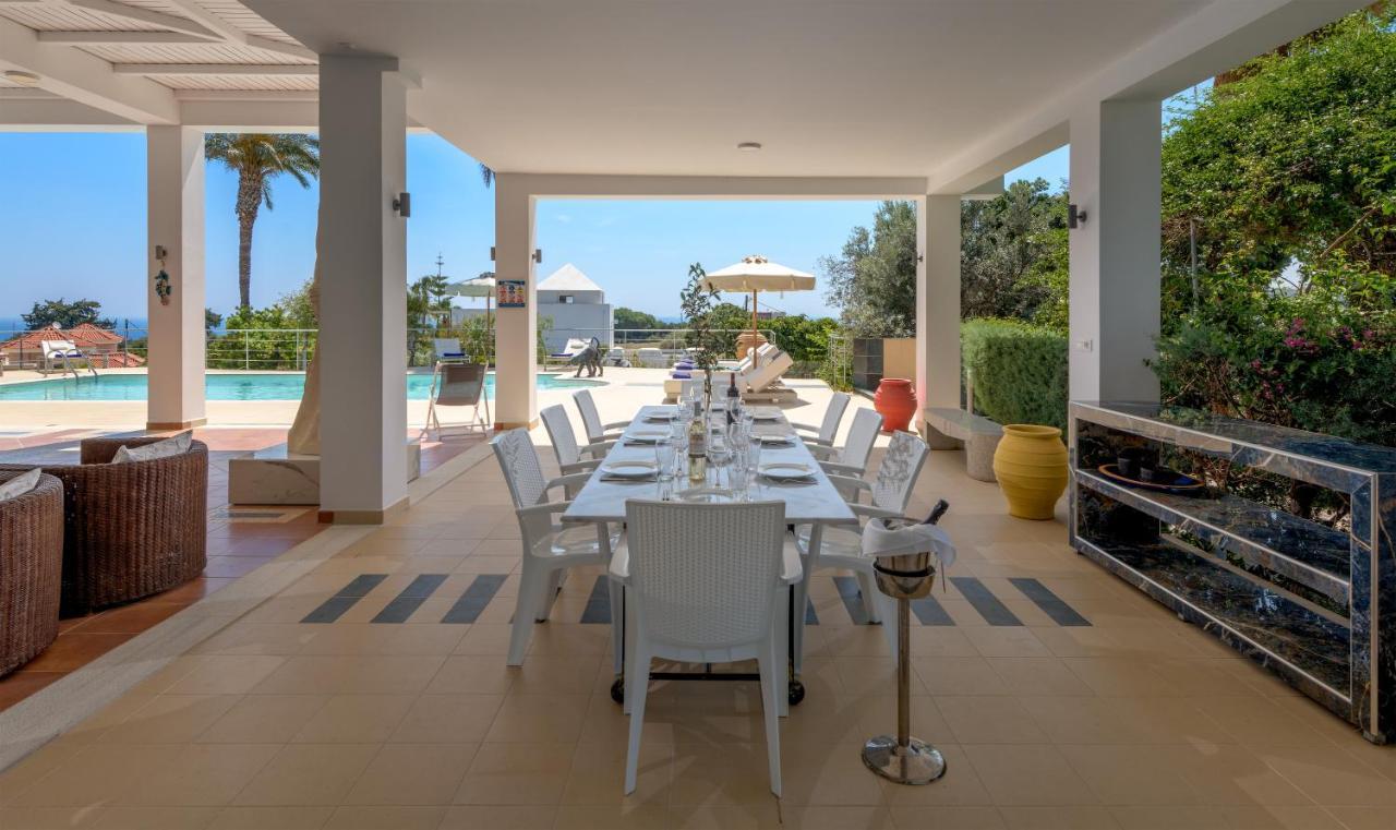 Grande Dame Villa Of Rhodes Asgourou Zewnętrze zdjęcie