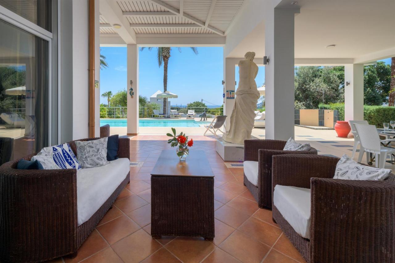 Grande Dame Villa Of Rhodes Asgourou Zewnętrze zdjęcie