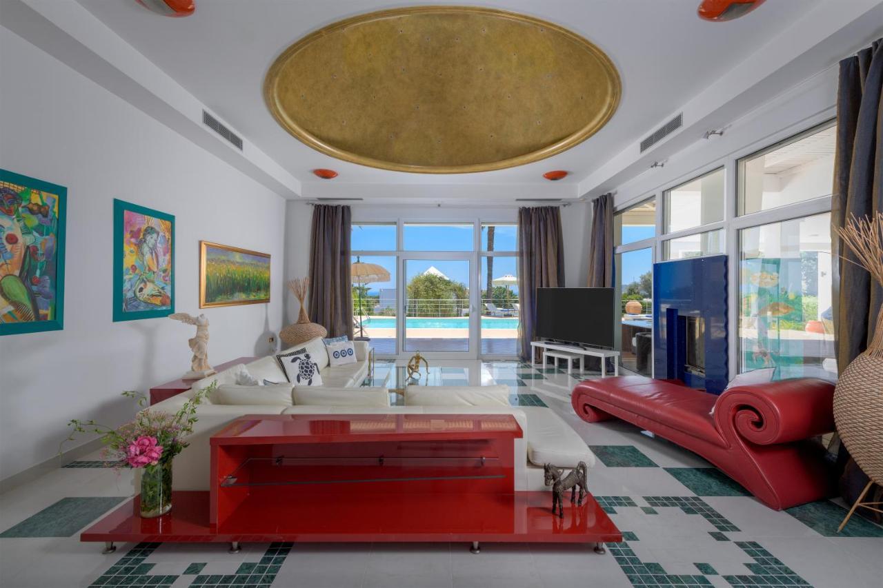 Grande Dame Villa Of Rhodes Asgourou Zewnętrze zdjęcie